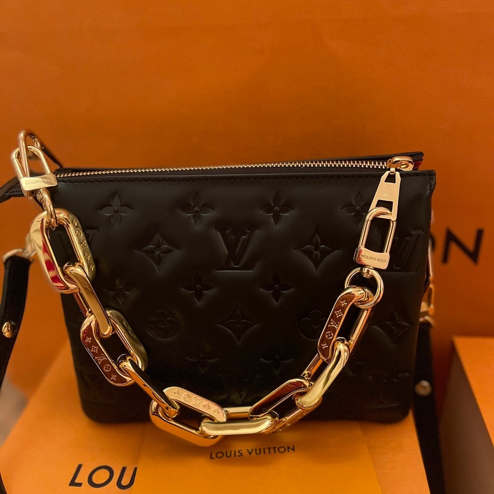 Louis Vuitton  Lamb Skin leather bag